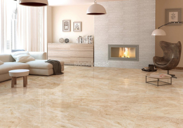 Dlažba z hnedého mramoru Dlažba z hnedého mramoru