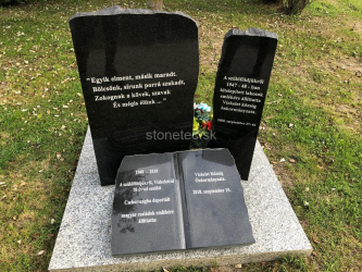 Pamätná tabuľa z čiernej žuly Pamätná tabuľa z čiernej žuly