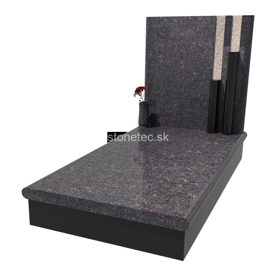 Jednohrob Medium J4 - Steel Grey