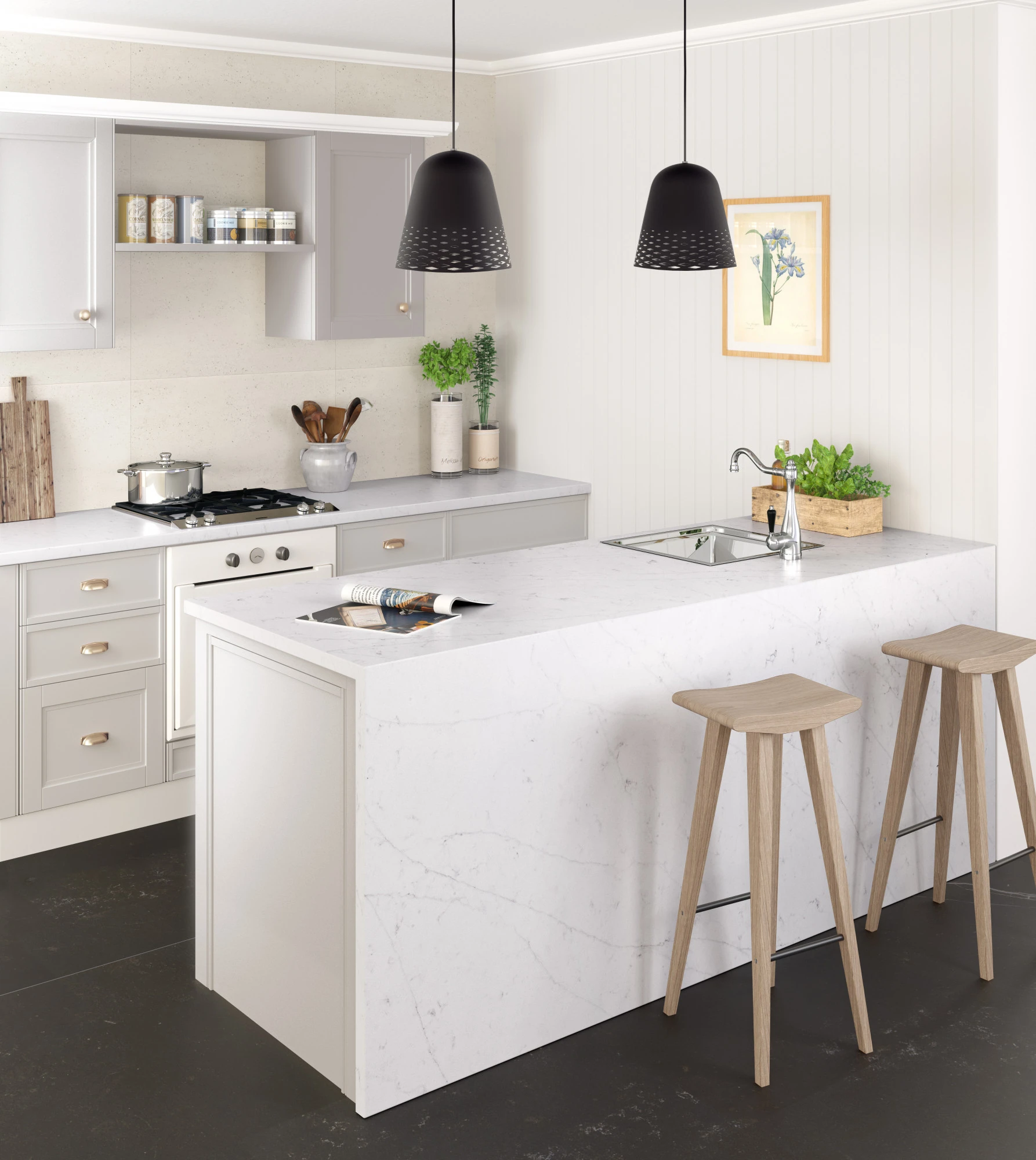 COSENTINO SILESTONE ET STATUARIO
