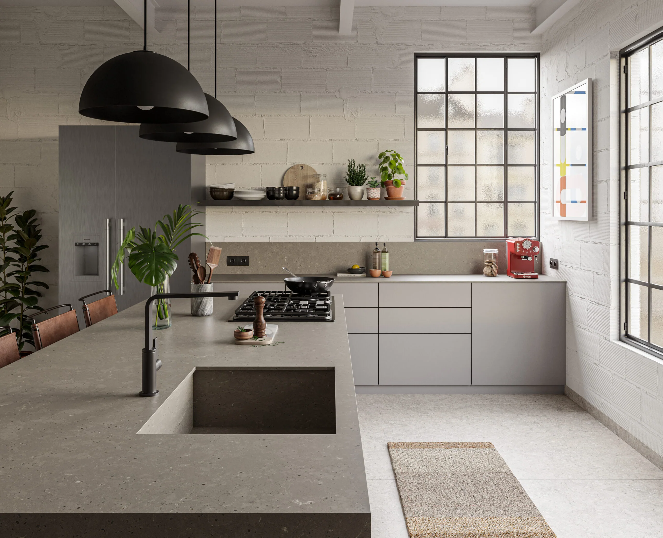 COSENTINO SILESTONE BRASS RELISH