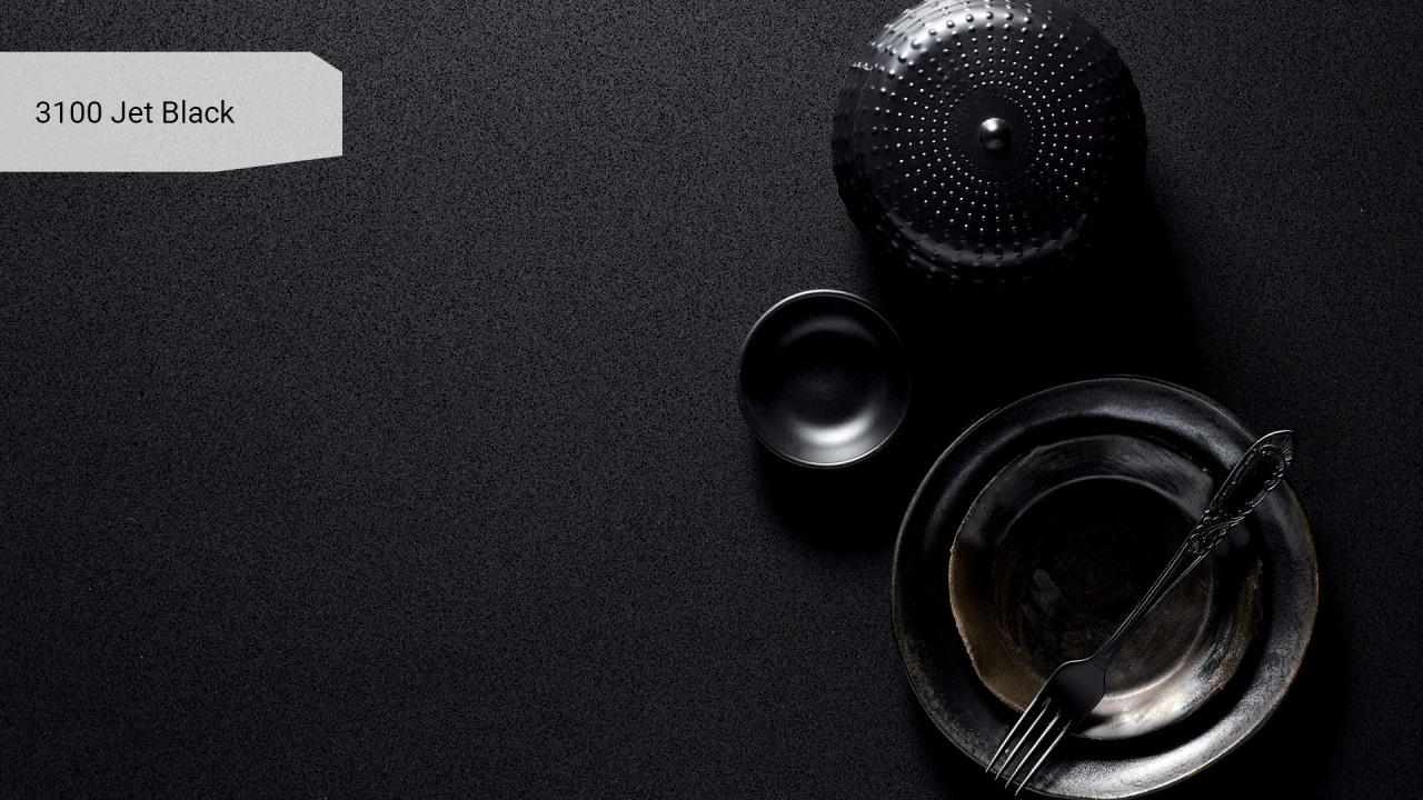 CAESARSTONE JET BLACK