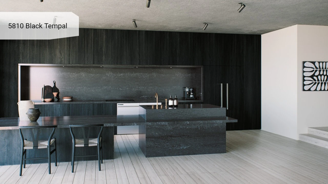 CAESARSTONE BLACK TEMPAL