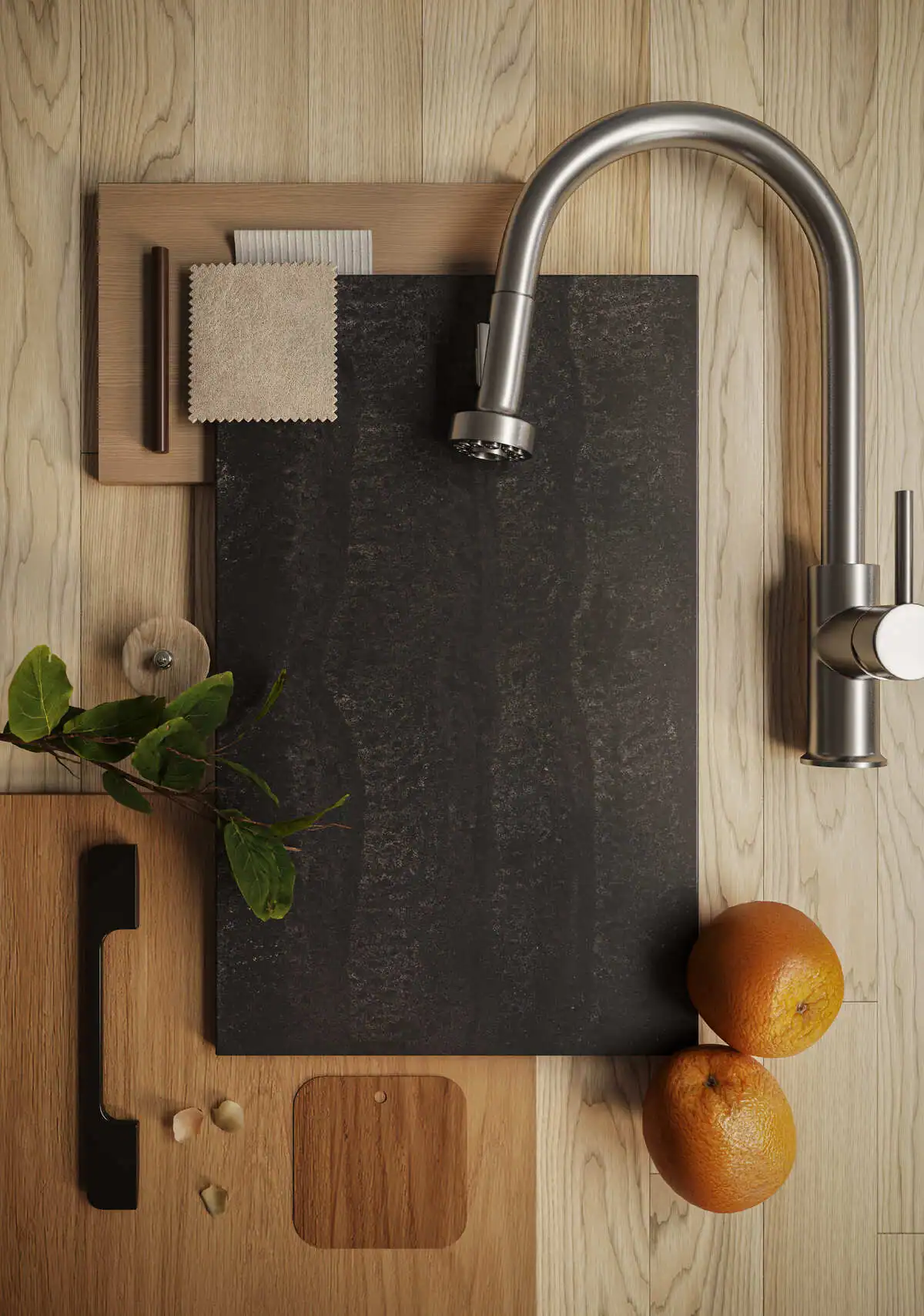 CAESARSTONE BLACK TEMPAL – Obrázok 2